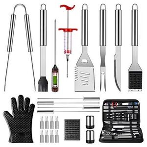 OlarHike 25 PCS Grilling Tools Accessories Set with Case NWOT